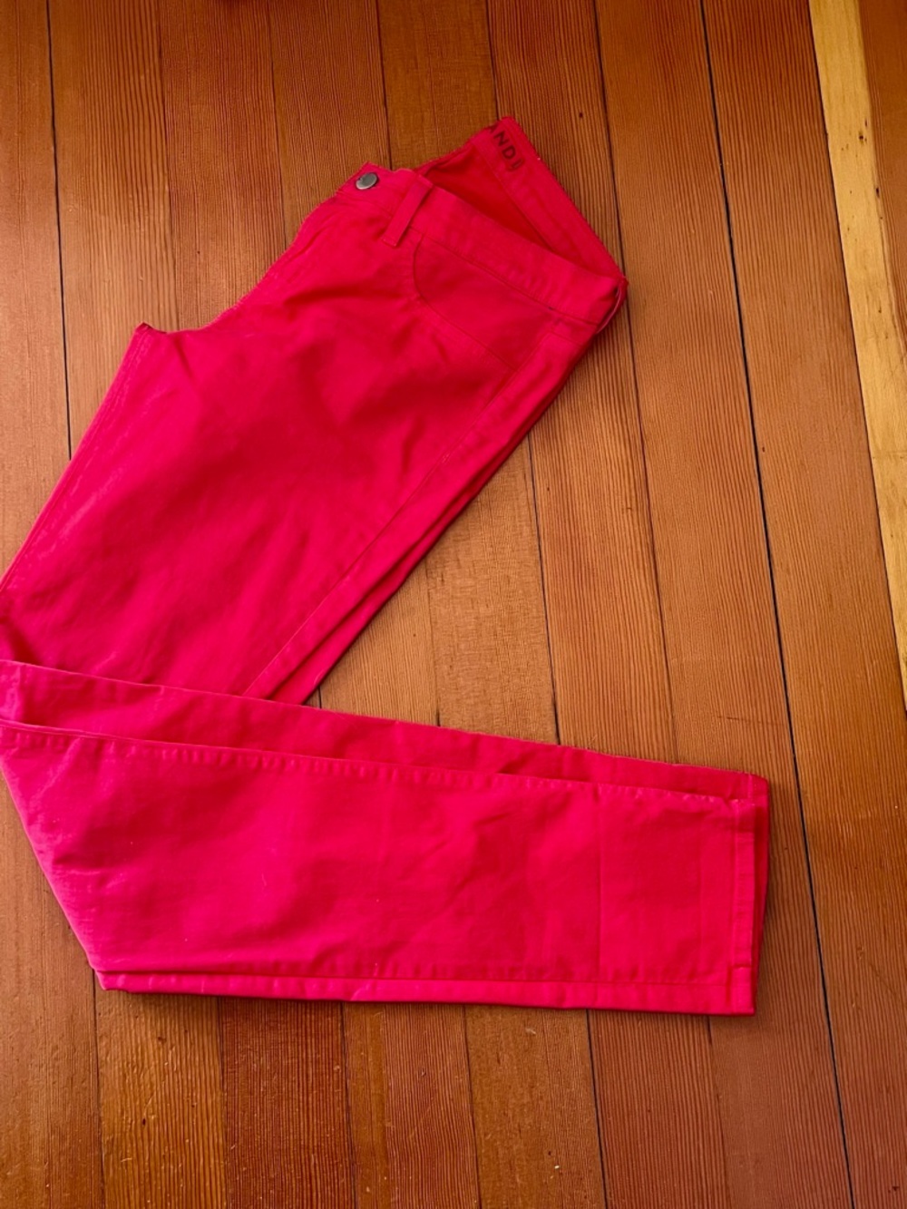 J Brand SkinnyLeg Jeans in Vivid Red